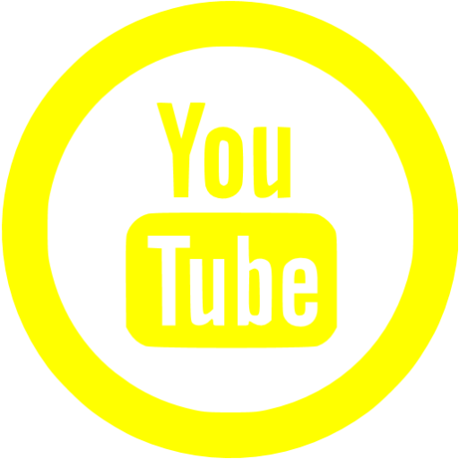 Yellow Youtube Icon