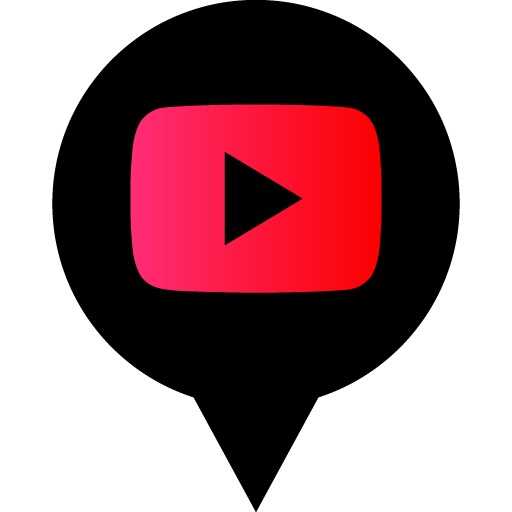 Youtube Play Free Black Red Social Media Pn Designed