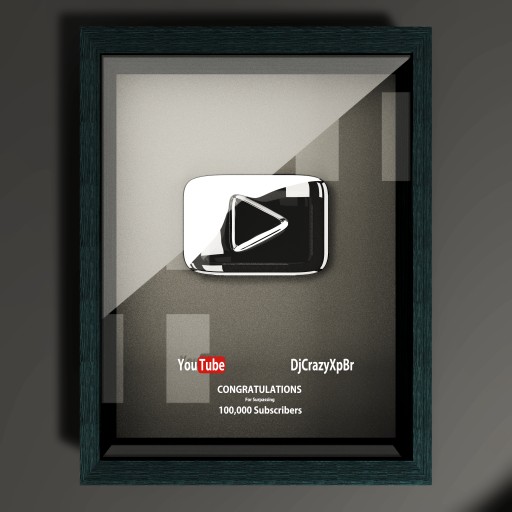 Youtube Play Button Group With Items