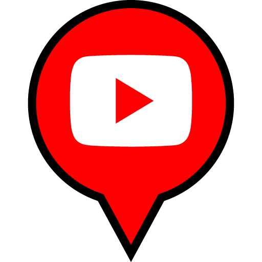 Youtube Play Free Red Filled Social Media Pn Designed