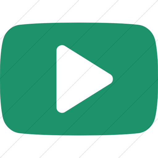 Simple Aqua Bootstrap Font Awesome Brands Youtube Play Icon