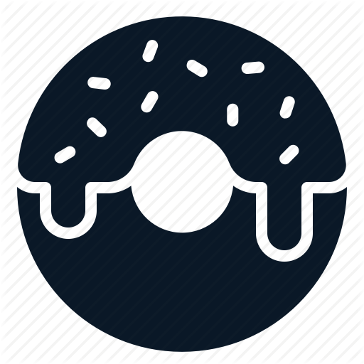 Donut, Food, Sweet, Yummy Icon