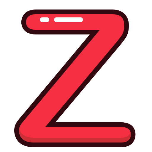 Letter, Red, Alphabet, Z, Letters Icon