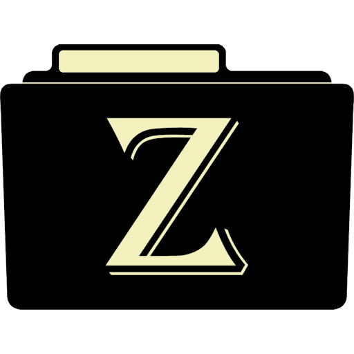 Z Icon Alphabet Folder Iconset Aaron Sinuhe