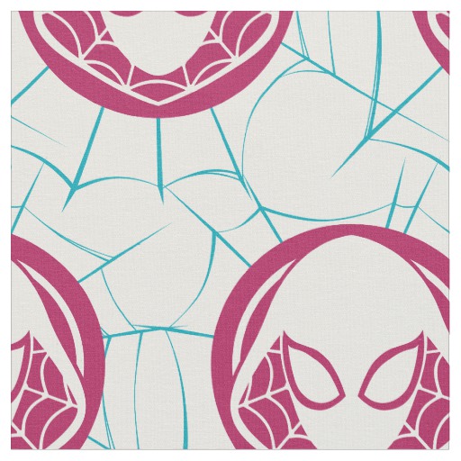 Spider Gwen Icon Fabric