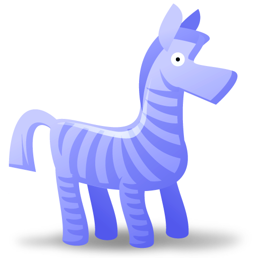 Zebra Icon Animal Toys Iconset Fast Icon Design