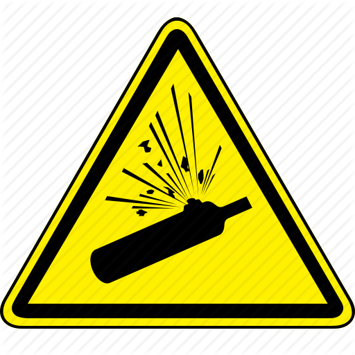 Cylinder, Pressurized, Pressurized Cylinder Icon