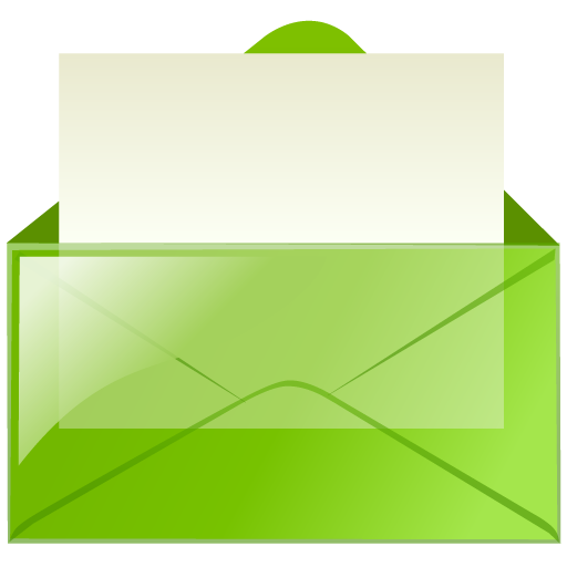 Green, Letter, Envelop, Mail, Email, Message Icon