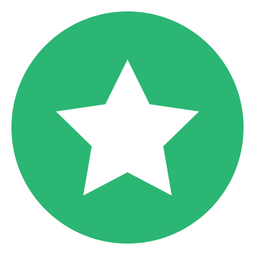 Star, Green, Galaxy Icon