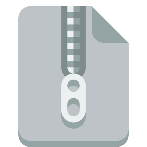 Zip Icon Small Flat Iconset Paomedia