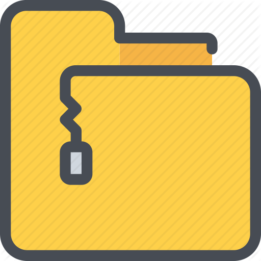 Archive, Document, File, Folder, Zip Icon
