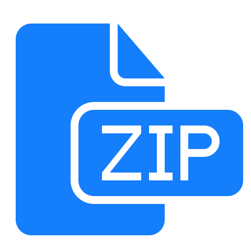 Document, File, Zip Icon