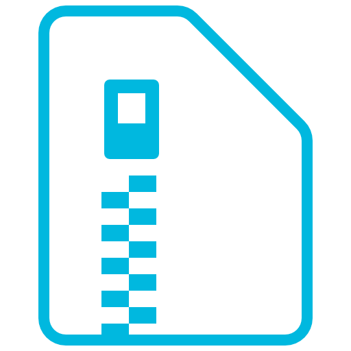 , Expand, Zip Icon Free Of Filetypes Icons