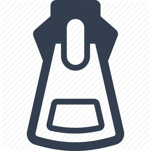 Sewing, Tailor, Tailoring, Zipper Icon