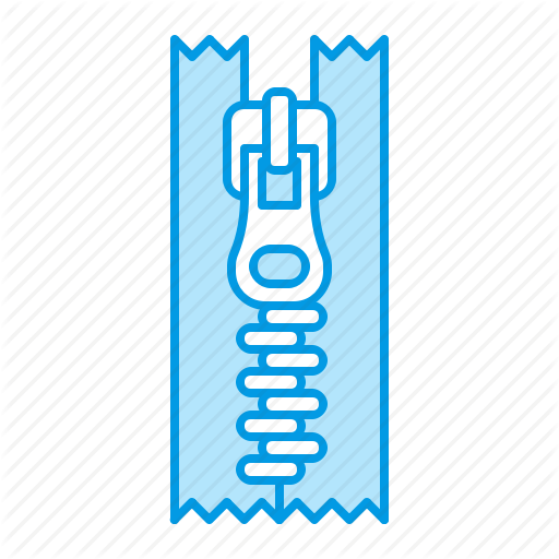 Sewing, Zip, Zipper Icon
