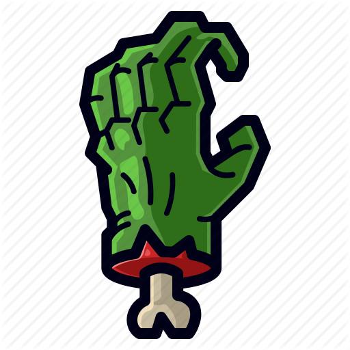 Dead, Hand, Holiday, Scary, Spooky, Zombie Icon