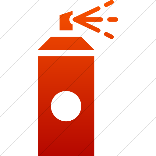 Simple Red Gradient Iconathon Graffiti Zone Icon