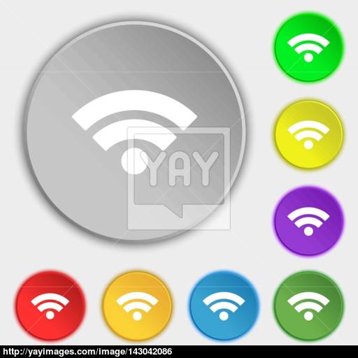 Wifi Sign Wi Fi Symbol Wireless Network Icon Wifi Zone Symbols
