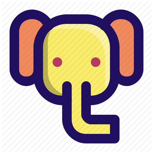 Animal, Cute, Elephant, Face, Zoo Icon