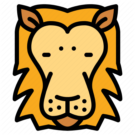 Animals, Lion, Mammal, Zoo Icon