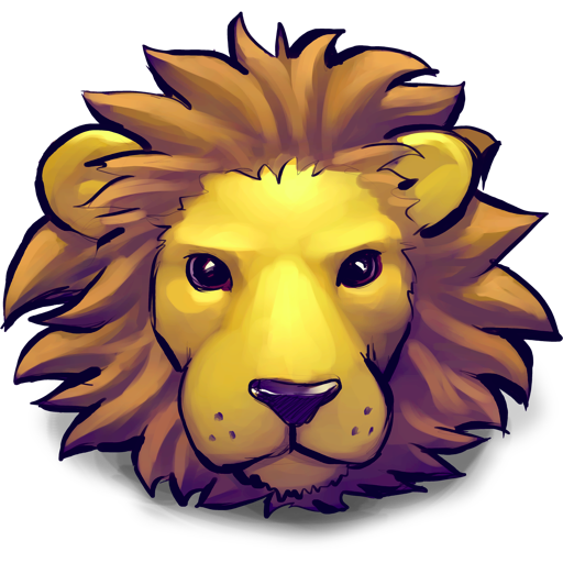 Lion, Zoo Icon