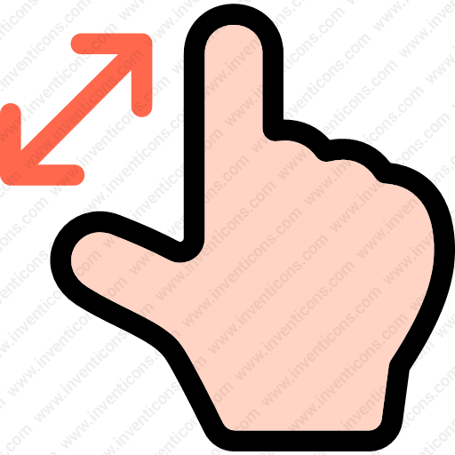 Download Zoom,finger,multimedia,options,gesture,hand Icon