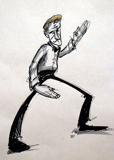 450x631 Manuel Tadena September 16th Drawing Club James Bond 007 Theme