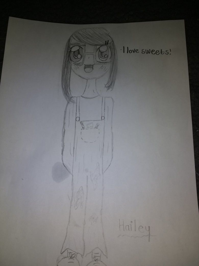 780x1040 My Own Anime Drawing Character By A 10 Year Old Manga