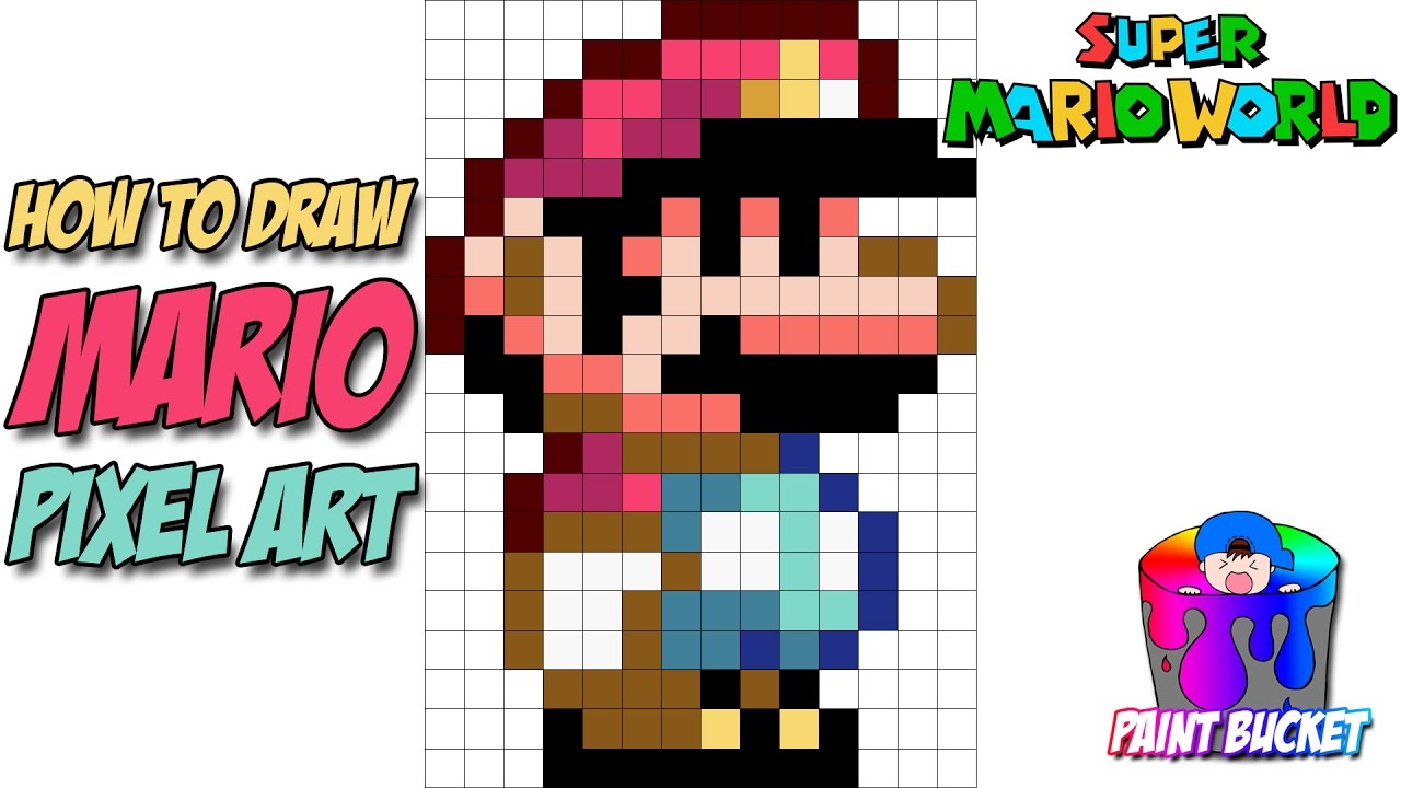 1280x720 How To Draw Mario From Super Mario World