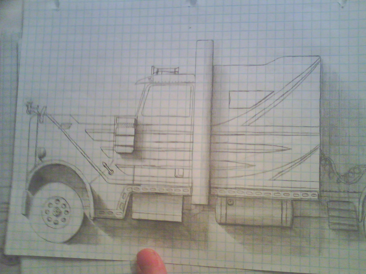 1280x960 X Treme Drawings My Custom 18 Wheeler