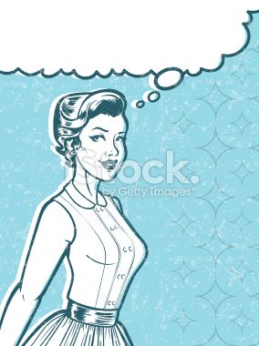 284x380 1950's Retro Art Royalty Free Stock Vector Art Illustration My