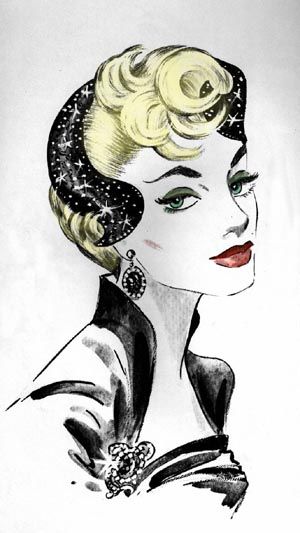 300x533 Unabashed 1950s Glamour