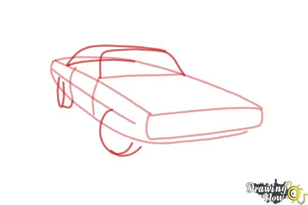 600x400 How To Draw A 1970 Dodge Charger From The Fast And The Furious
