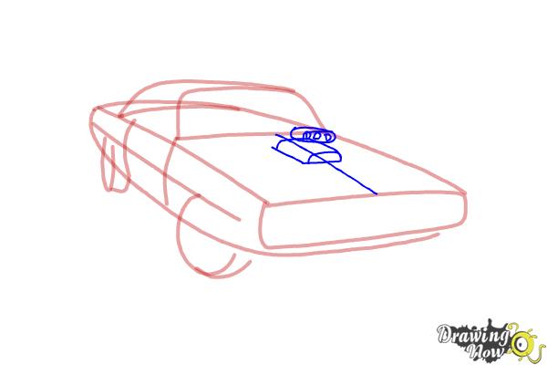 600x400 How To Draw A 1970 Dodge Charger From The Fast And The Furious