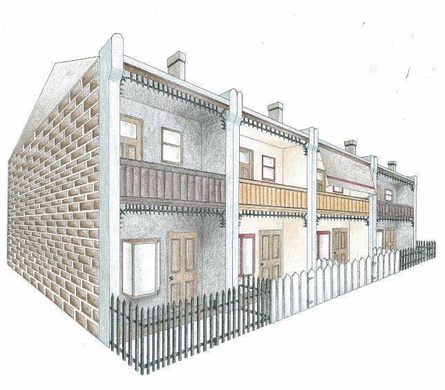 644x564 This Is A 2 Point Perspective Drawing Where As You Can See It Has