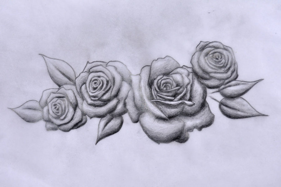 900x598 Roses By Edelweisstattoo