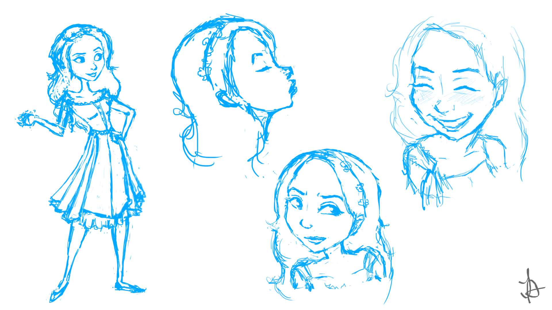 1920x1080 Charcoal Jessica's Animation And Other Creations