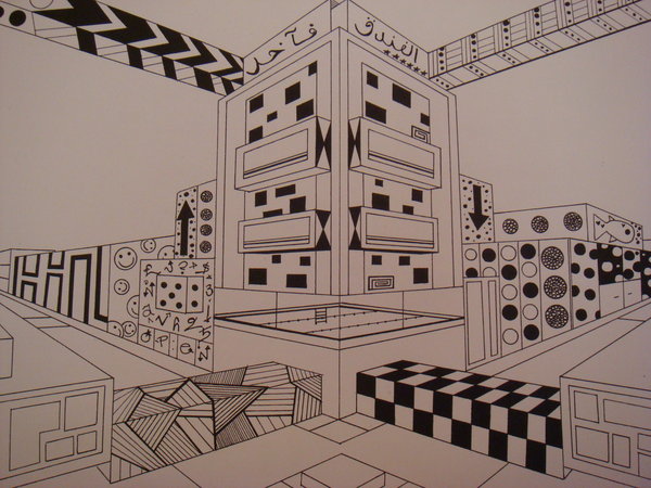 600x450 Two Point Perspective City By Thinklikearobot