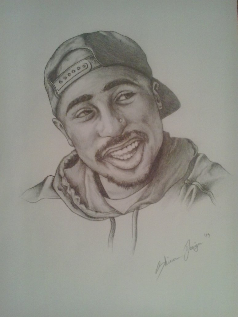 2pac Drawing at GetDrawings | Free download