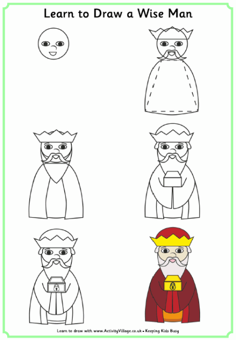 460x661 Learn To Draw A King