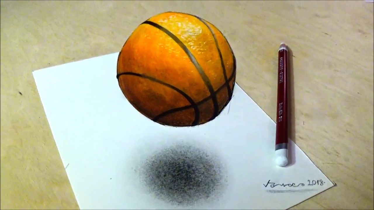 1280x720 How To Draw Basketball