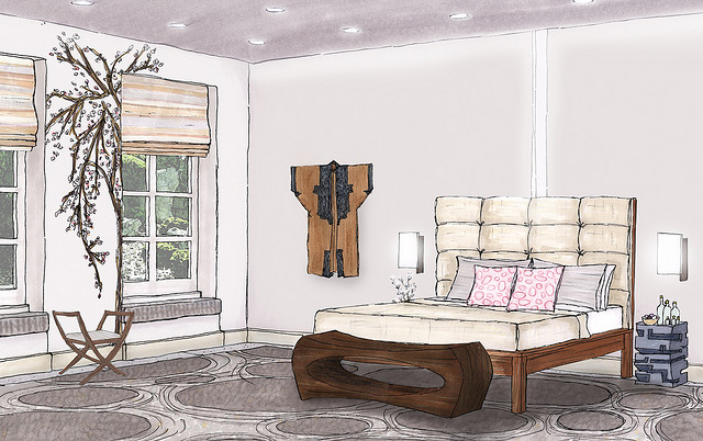 3d Bedroom Drawing at GetDrawings | Free download
