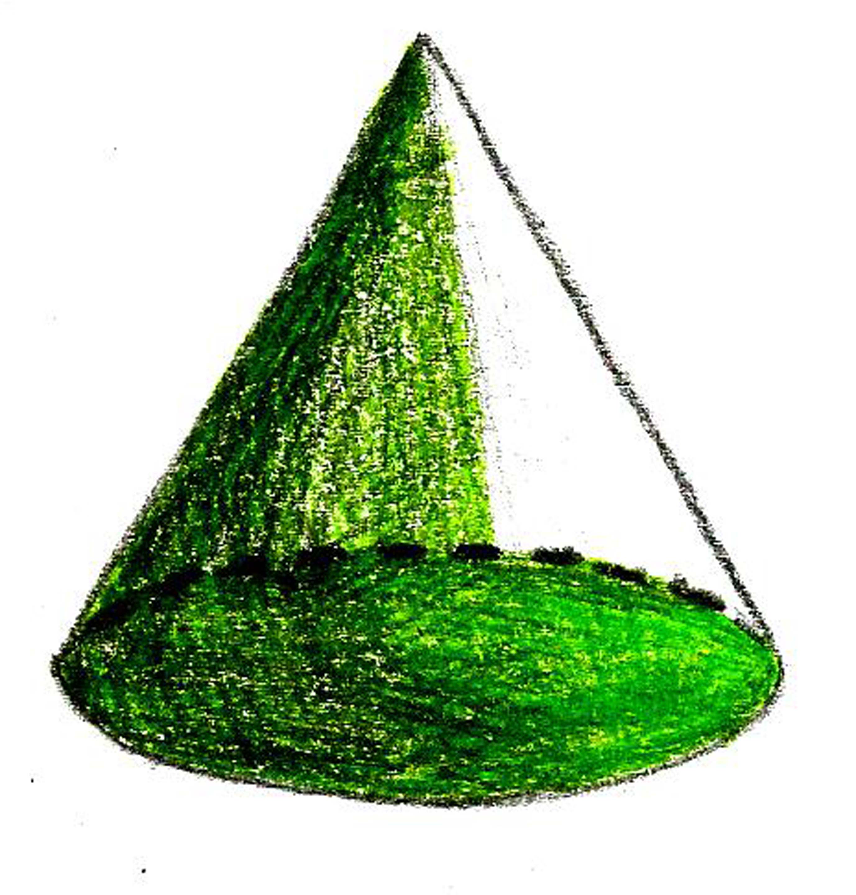 2755x2880 How To Draw A 3d Cone 8 Steps (With Pictures)