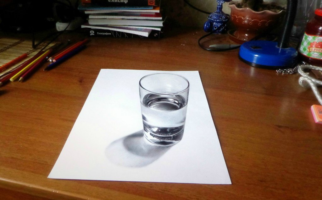 3d Drawing Glass Of Water at GetDrawings | Free download