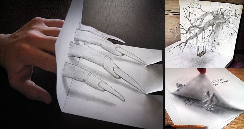 799x425 Incredibly Realistic 3d Drawings That Will Mess With Your Mind