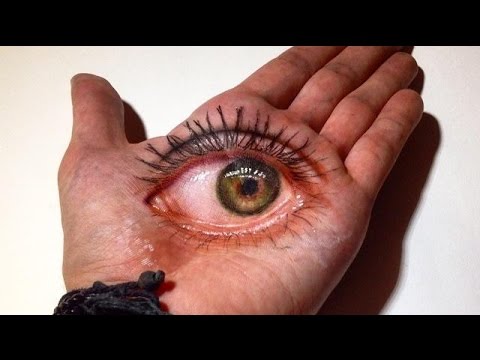 480x360 3d Eye Drawing In Hand!