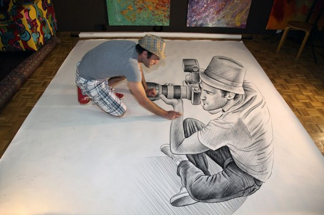 640x426 Amazing 3d Pencils Drawings Fubiz Media