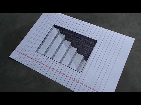 3d Stairs Drawing at GetDrawings | Free download