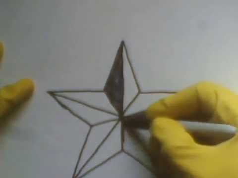 480x360 How To Draw A Star Step By Tutorial Como Dibujar Una Estrella De