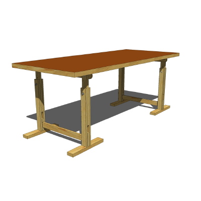 400x400 Ikea Threstletable V2 3d Model